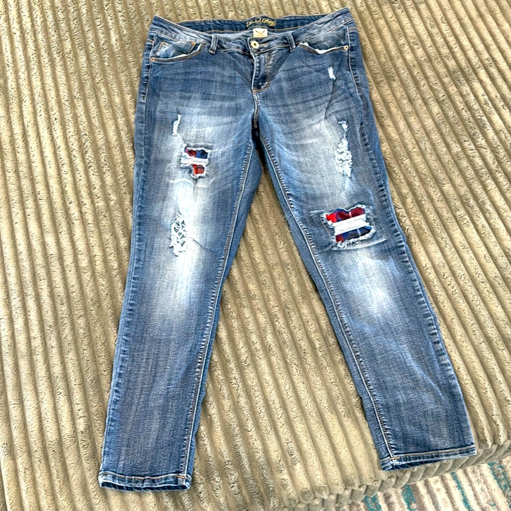 Faded glory ripped jeans